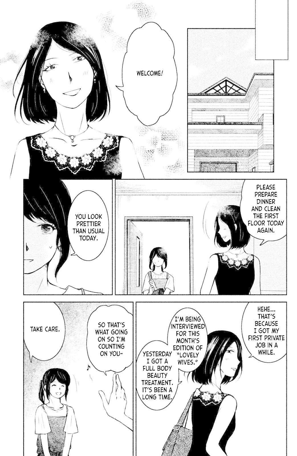 Mitarai-ke, Enjou suru Chapter 3 page 19 - Chapter 3: Salad Sandwich