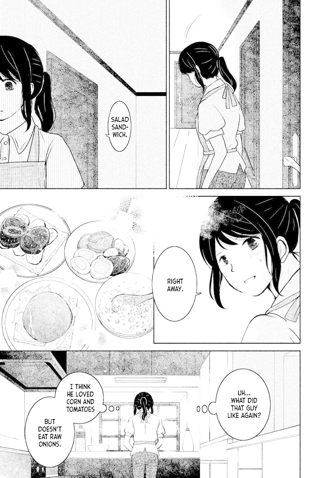 Mitarai-ke, Enjou suru Chapter 3 page 25 - Chapter 3: Salad Sandwich