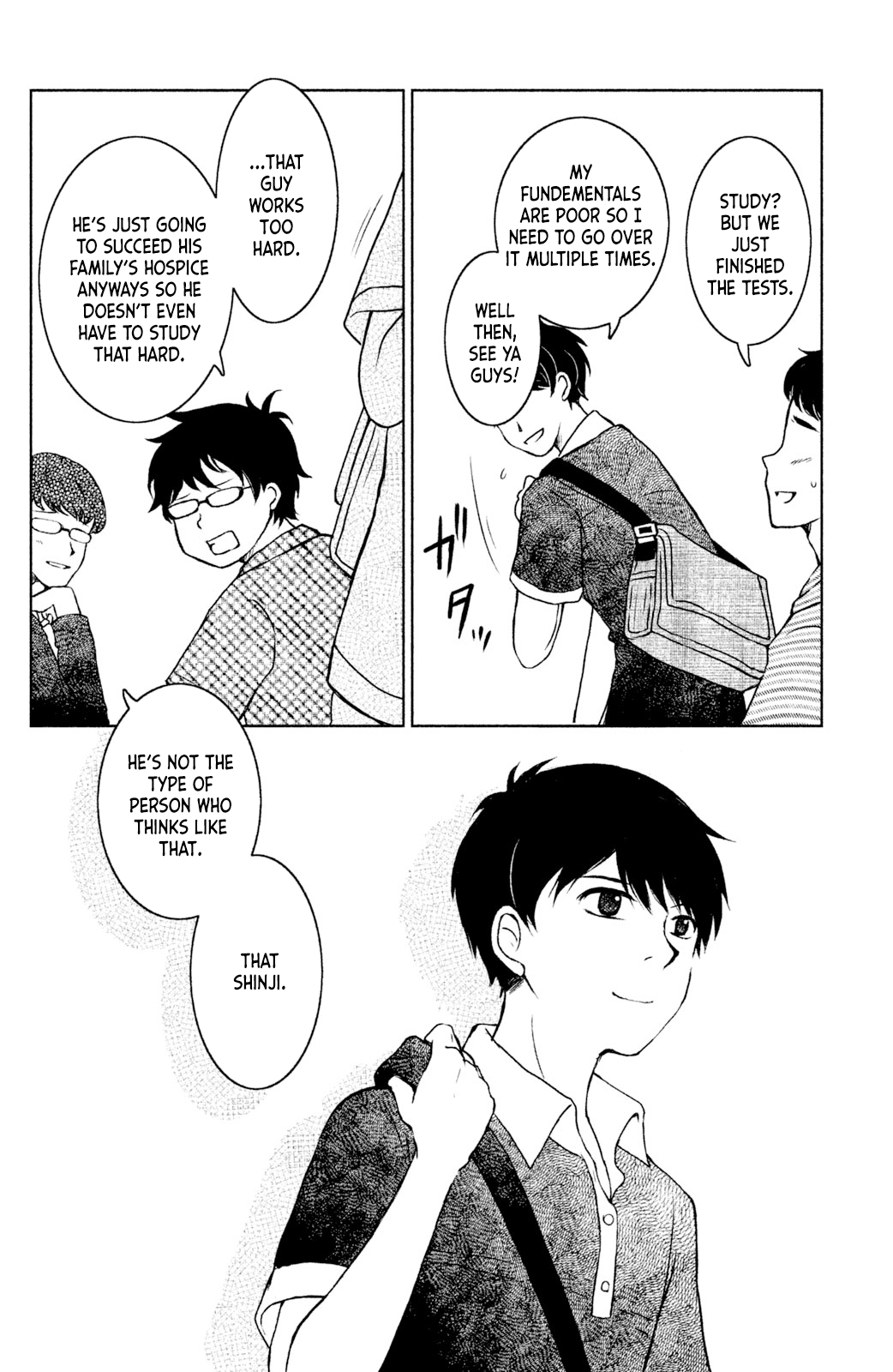 Mitarai-ke, Enjou suru Chapter 3 page 36 - Chapter 3: Salad Sandwich
