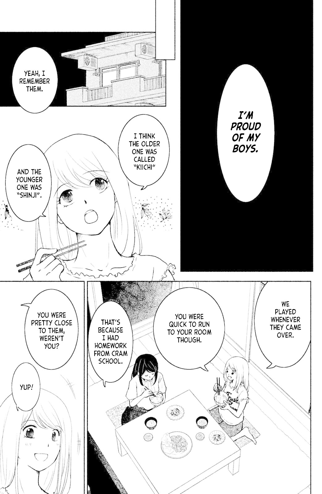 Mitarai-ke, Enjou suru Chapter 3 page 7 - Chapter 3: Salad Sandwich
