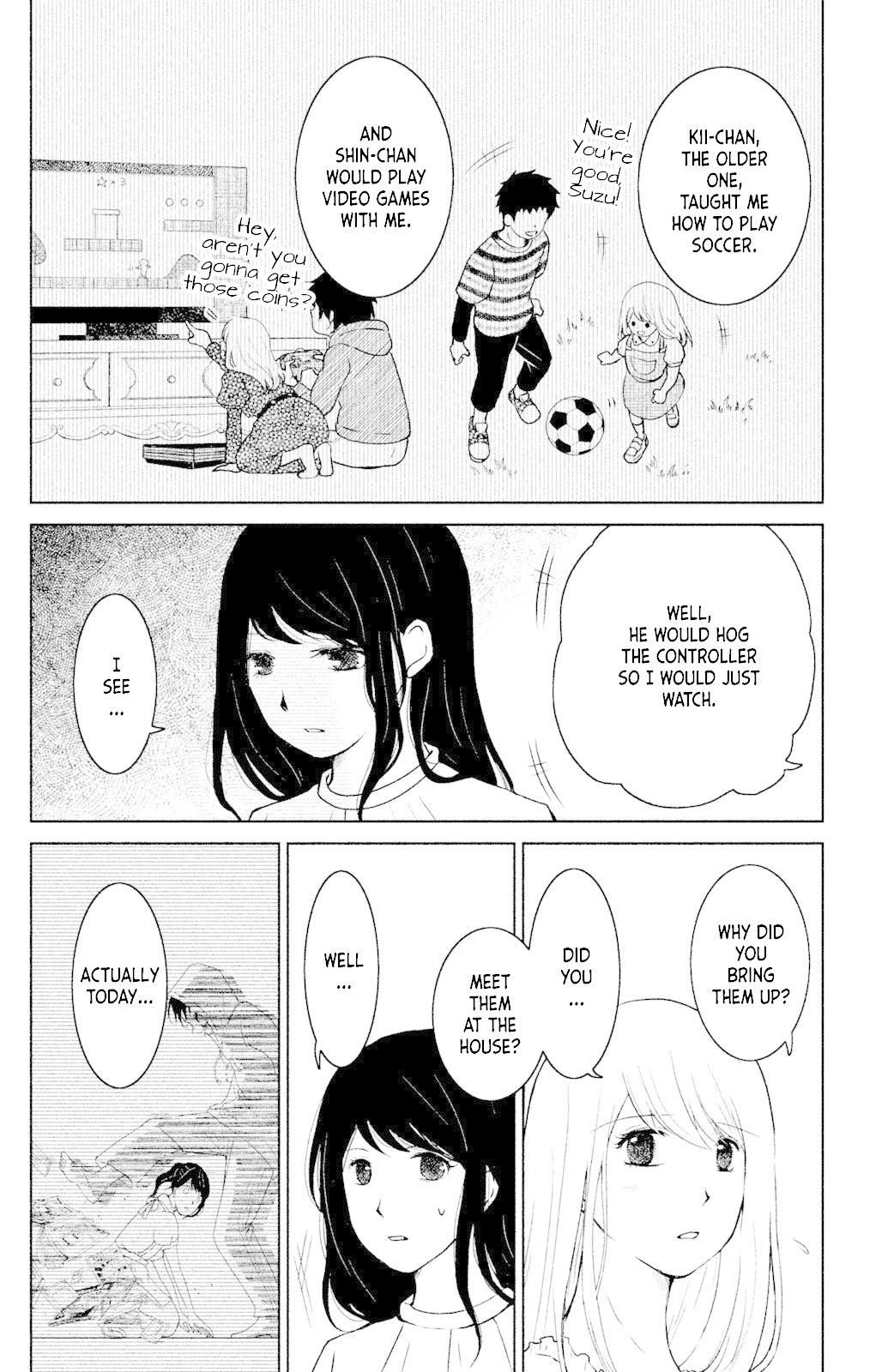 Mitarai-ke, Enjou suru Chapter 3 page 8 - Chapter 3: Salad Sandwich