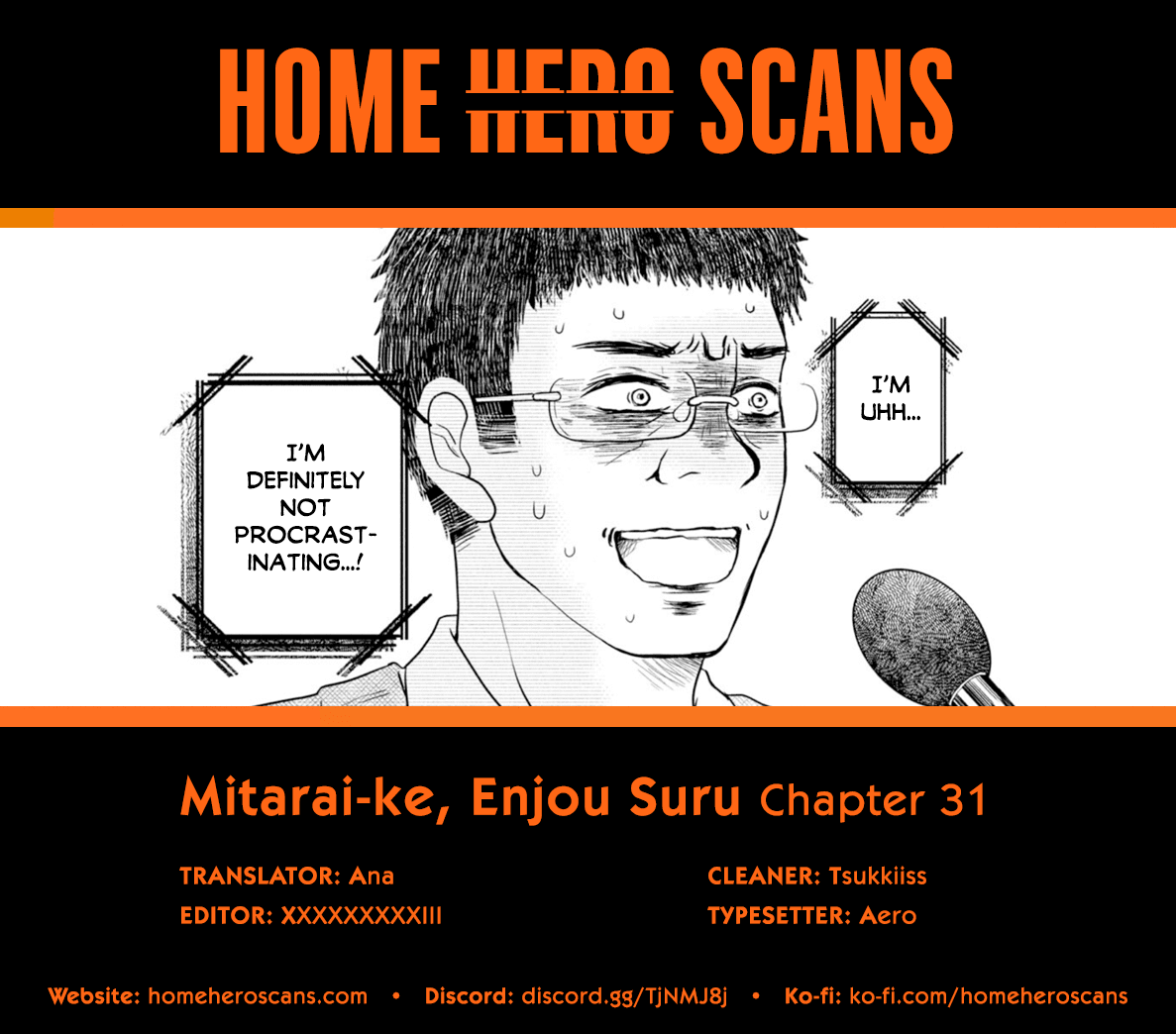 Mitarai-ke, Enjou suru Chapter 31 page 36 - Chapter 31: Mitarai Makiko is Working Behind the Scenes