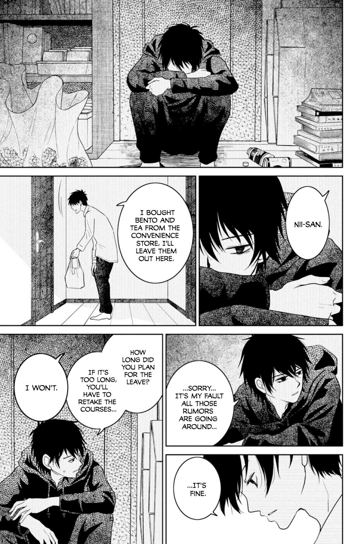 Mitarai-ke, Enjou suru Chapter 33 page 13 - Chapter 33: Mitarai Kiichi is Wandering