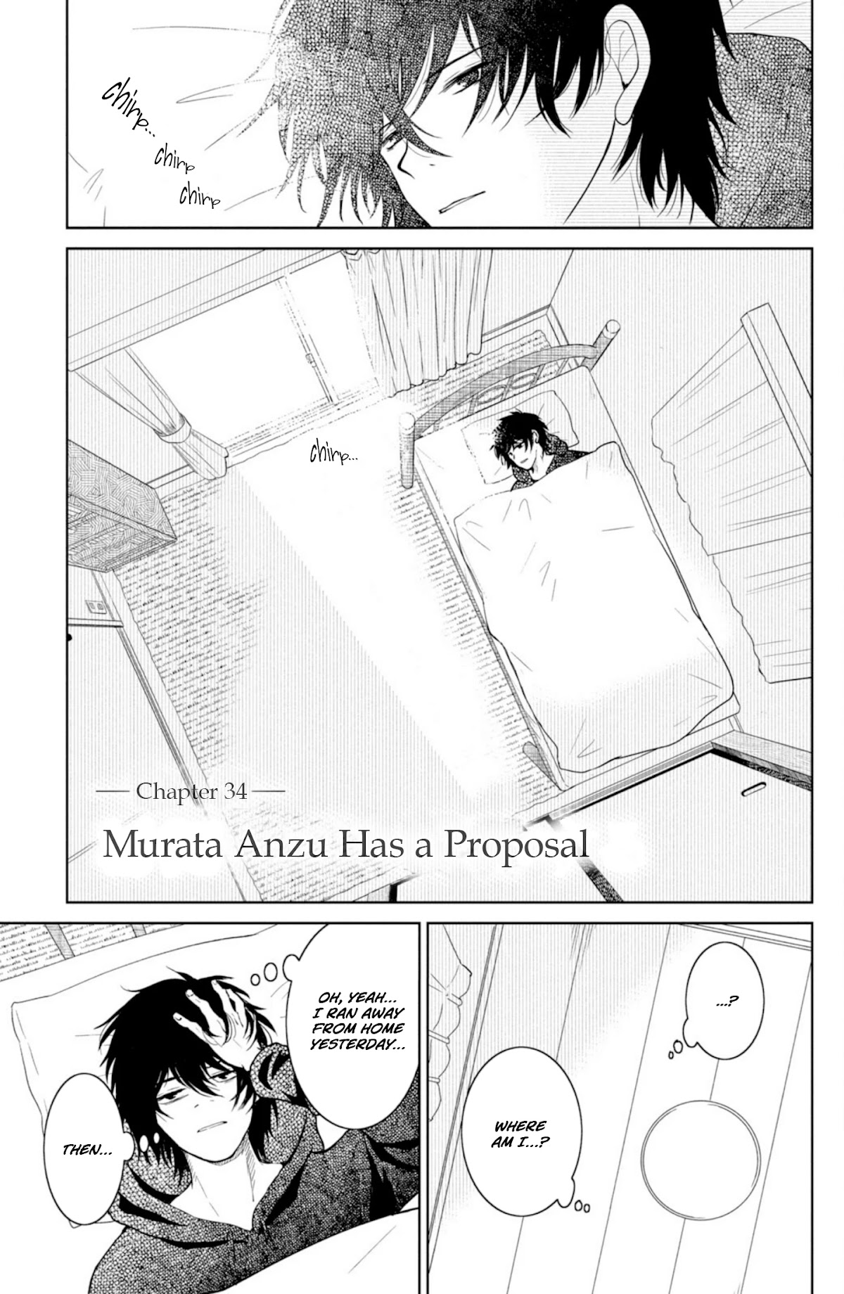 Mitarai-ke, Enjou suru Chapter 34 page 1 - Chapter 34: Murata Anzu Has a Proposal
