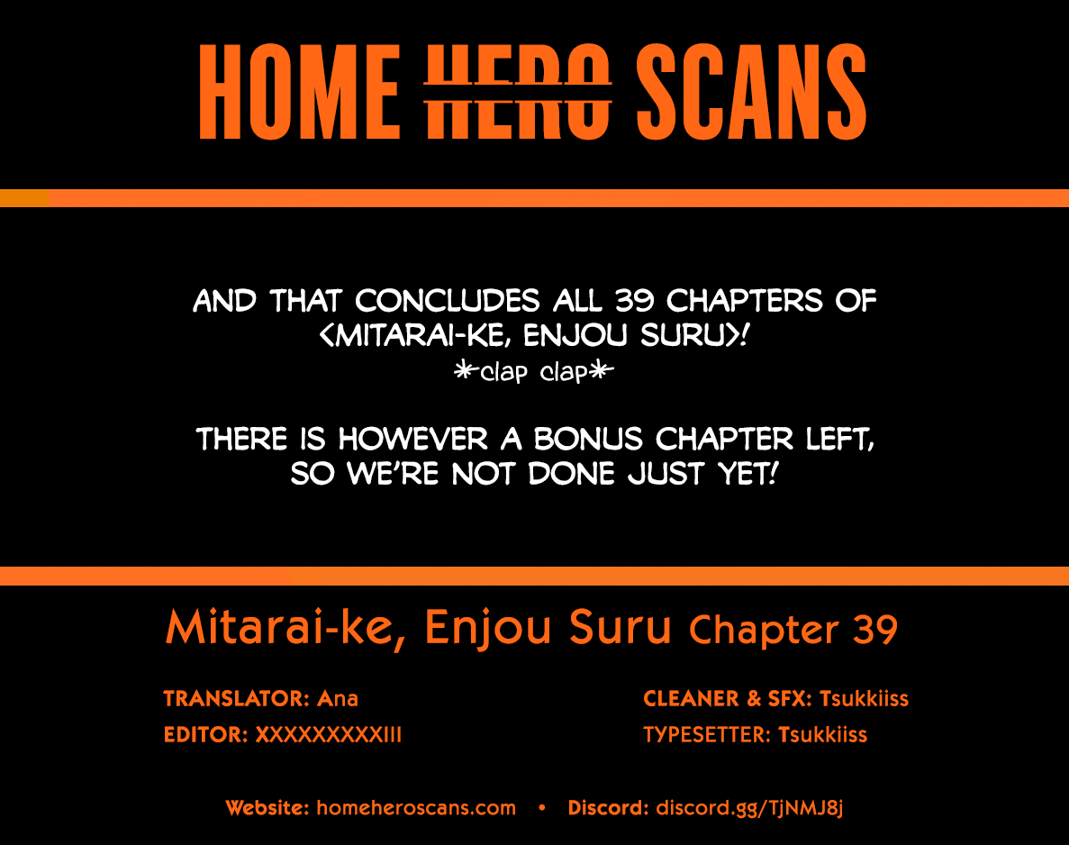 Mitarai-ke, Enjou suru Chapter 39 page 49 - Chapter 39: After the Festival