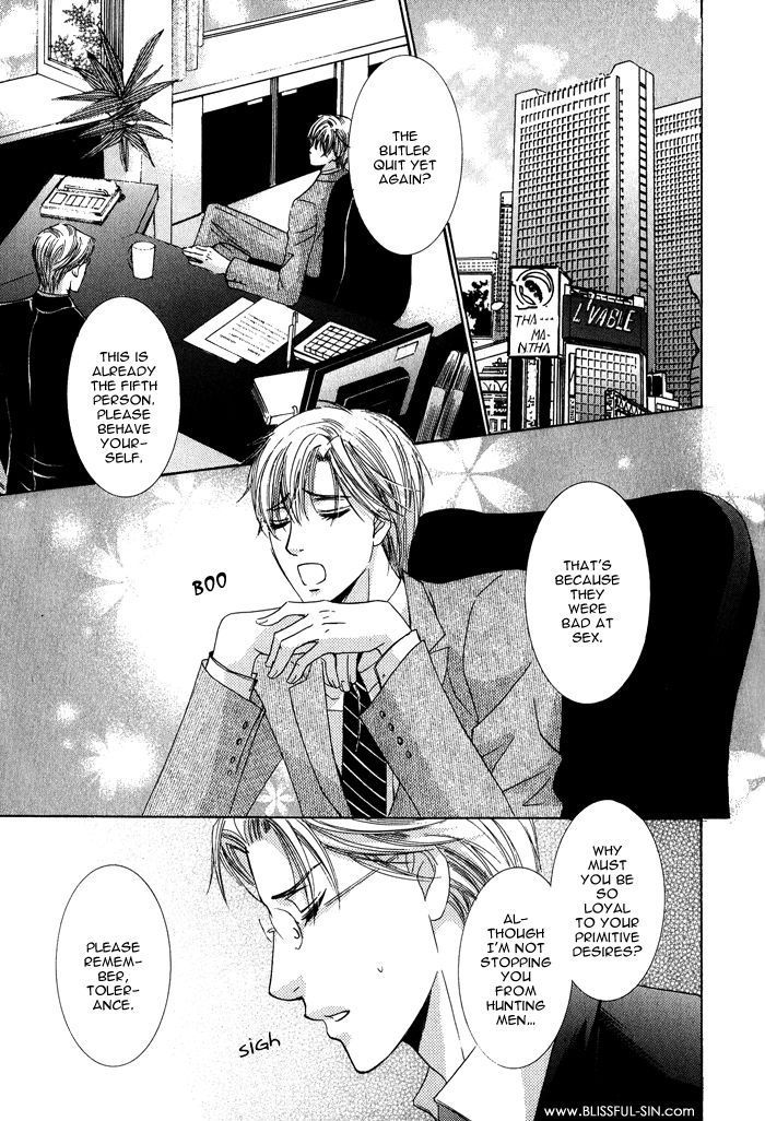 Mitsu no Tsumatta Joushi Chapter 3 page 6 - Chapter 3 : Hunting of the Butler