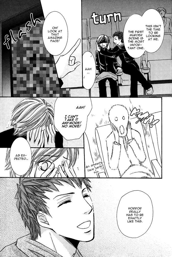 Mitsu no Tsumatta Joushi Chapter 6 page 14 - Chapter 6 : He how loves horror movies