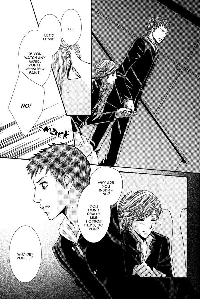 Mitsu no Tsumatta Joushi Chapter 6 page 18 - Chapter 6 : He how loves horror movies