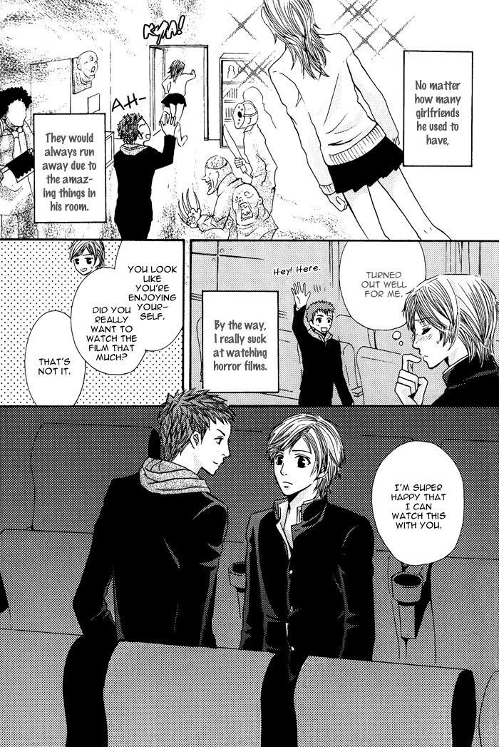 Mitsu no Tsumatta Joushi Chapter 6 page 8 - Chapter 6 : He how loves horror movies
