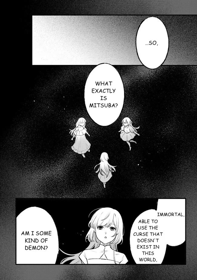 Mitsuba's Stories - The Cursed Girl and the Circle-Dance of Death (Rondo) Chapter 10 page 8 - Chapter 10: Mitsuba's Engraving