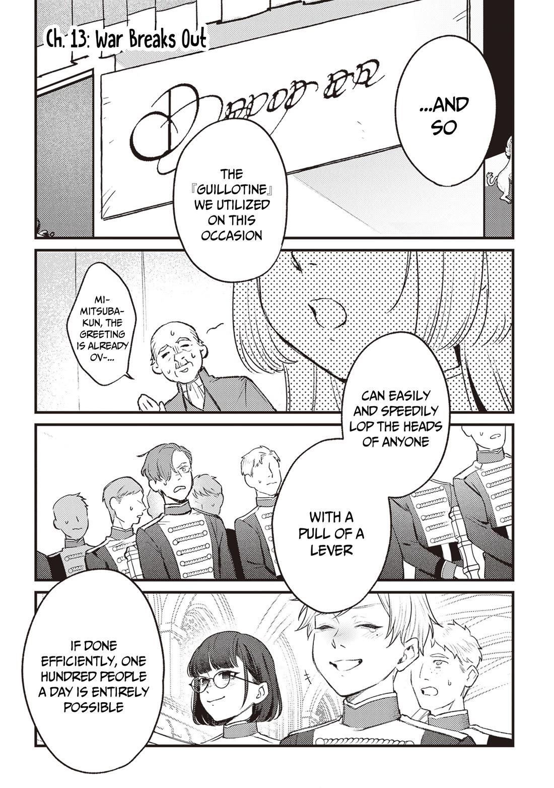 Mitsuba's Stories - The Cursed Girl and the Circle-Dance of Death (Rondo) Chapter 13 page 2 - Chapter 13