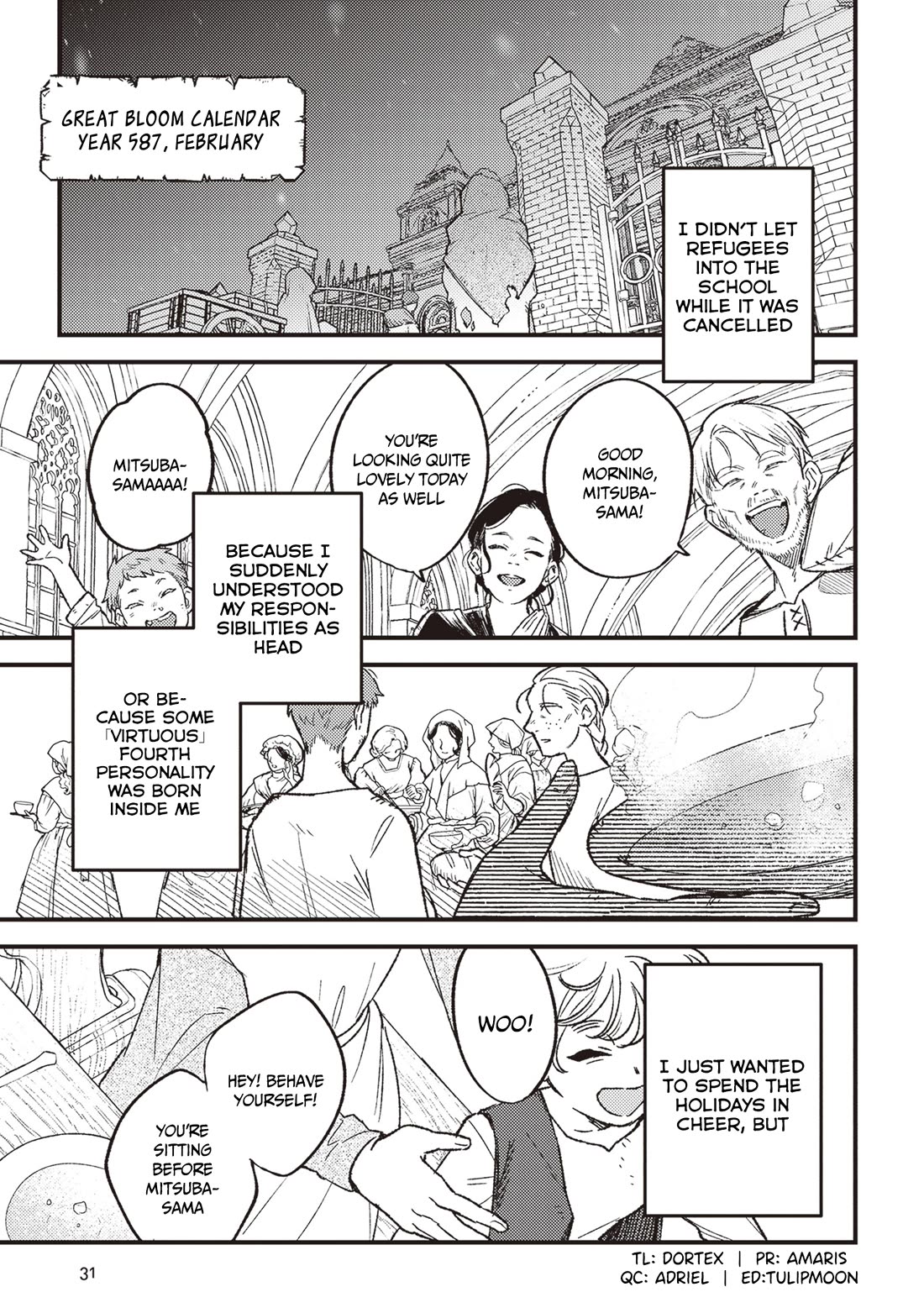 Mitsuba's Stories - The Cursed Girl and the Circle-Dance of Death (Rondo) Chapter 19 page 2 - Chapter 19