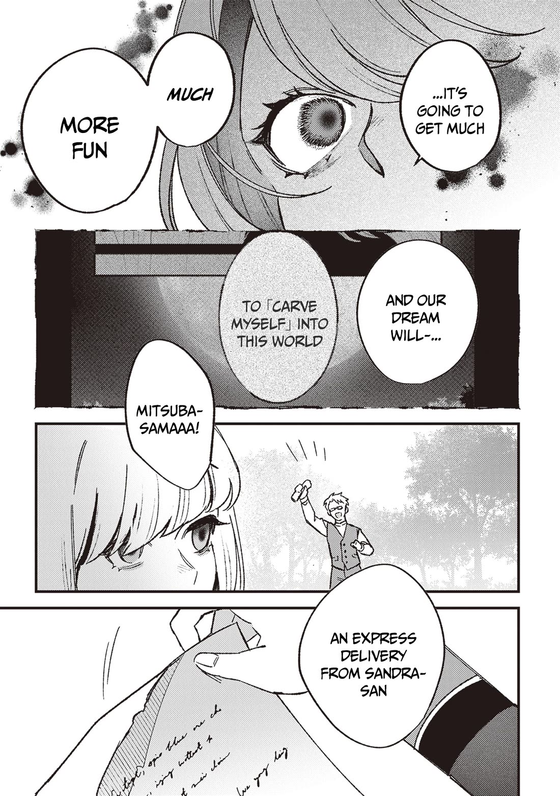 Mitsuba's Stories - The Cursed Girl and the Circle-Dance of Death (Rondo) Chapter 20 page 34 - Chapter 20