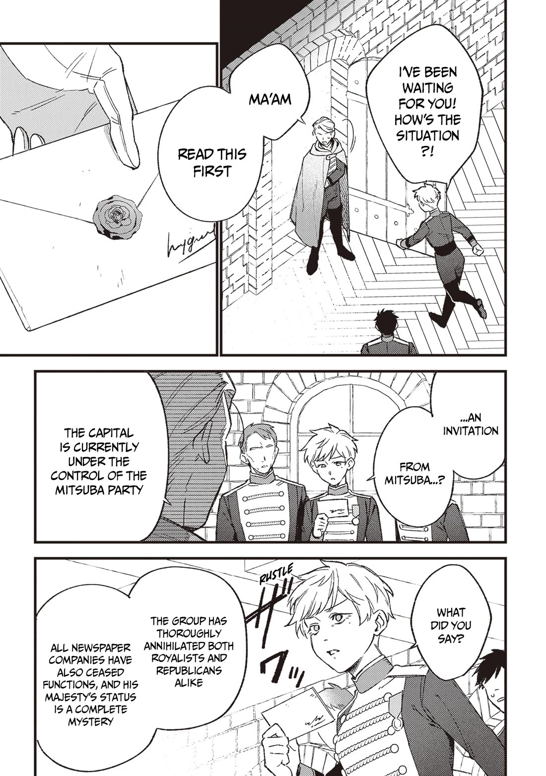 Mitsuba's Stories - The Cursed Girl and the Circle-Dance of Death (Rondo) Chapter 22 page 3 - Chapter 22