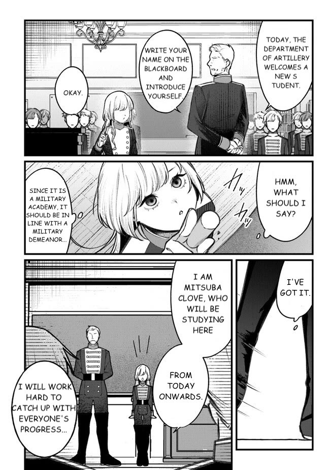 Mitsuba's Stories - The Cursed Girl and the Circle-Dance of Death (Rondo) Chapter 3 page 10 - Chapter 3: Military Academy