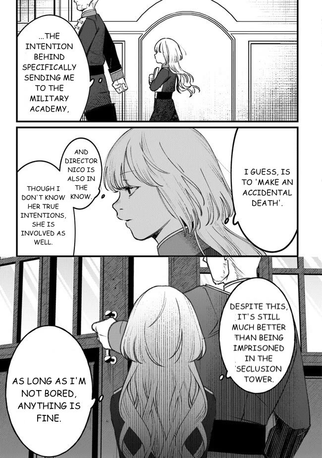 Mitsuba's Stories - The Cursed Girl and the Circle-Dance of Death (Rondo) Chapter 3 page 7 - Chapter 3: Military Academy