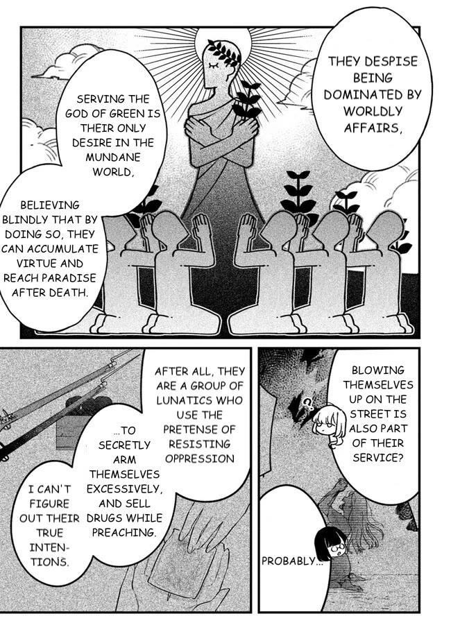 Mitsuba's Stories - The Cursed Girl and the Circle-Dance of Death (Rondo) Chapter 7 page 5 - Chapter 7: Cannonballs, Blanks, And A Nap