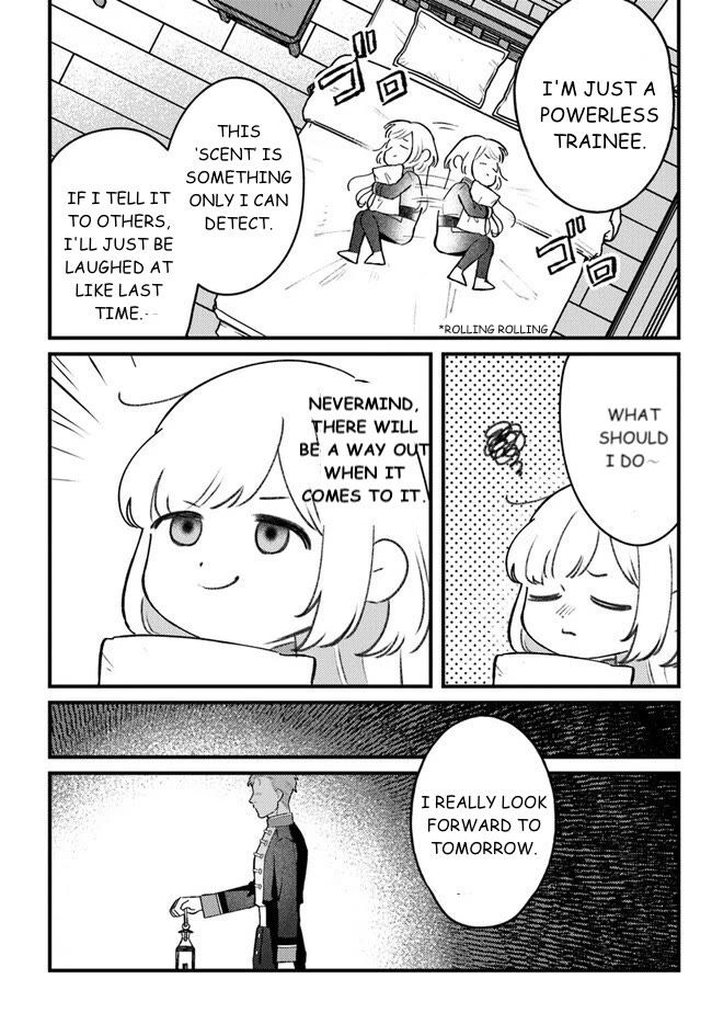 Mitsuba's Stories - The Cursed Girl and the Circle-Dance of Death (Rondo) Chapter 8 page 12 - Chapter 8: Uninvited Trainee