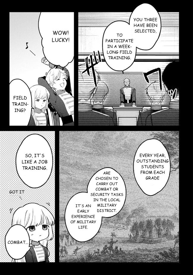 Mitsuba's Stories - The Cursed Girl and the Circle-Dance of Death (Rondo) Chapter 8 page 5 - Chapter 8: Uninvited Trainee