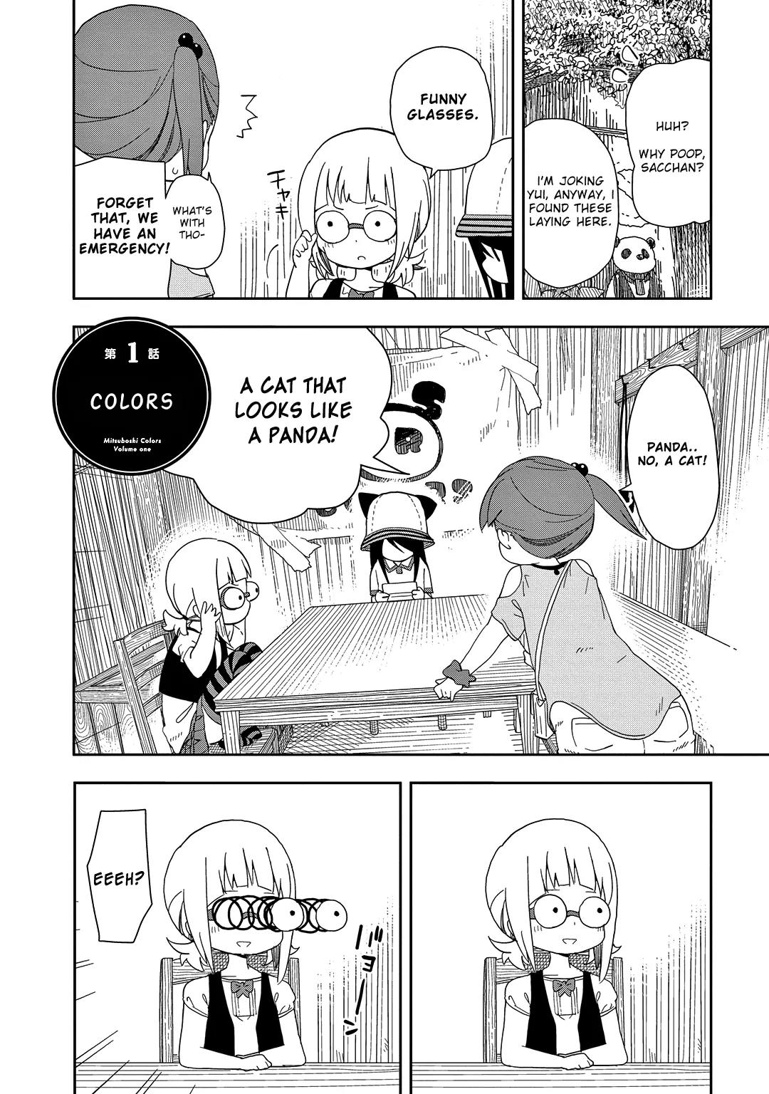 Mitsuboshi Colors Chapter 1 page 6 - Chapter 1: Colors