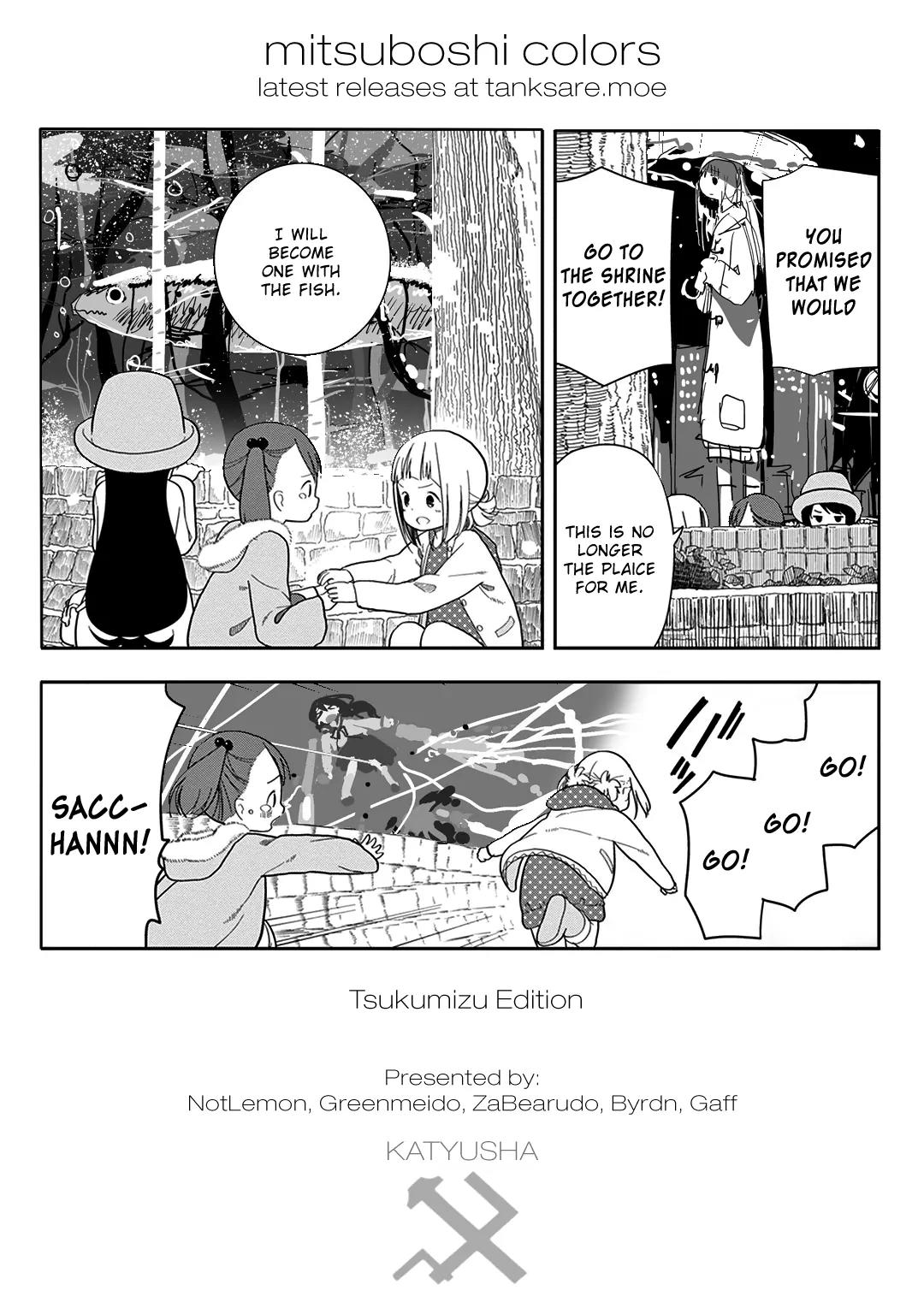 Mitsuboshi Colors Chapter 10 page 19 - Chapter 10: Special Assignment: Espionage