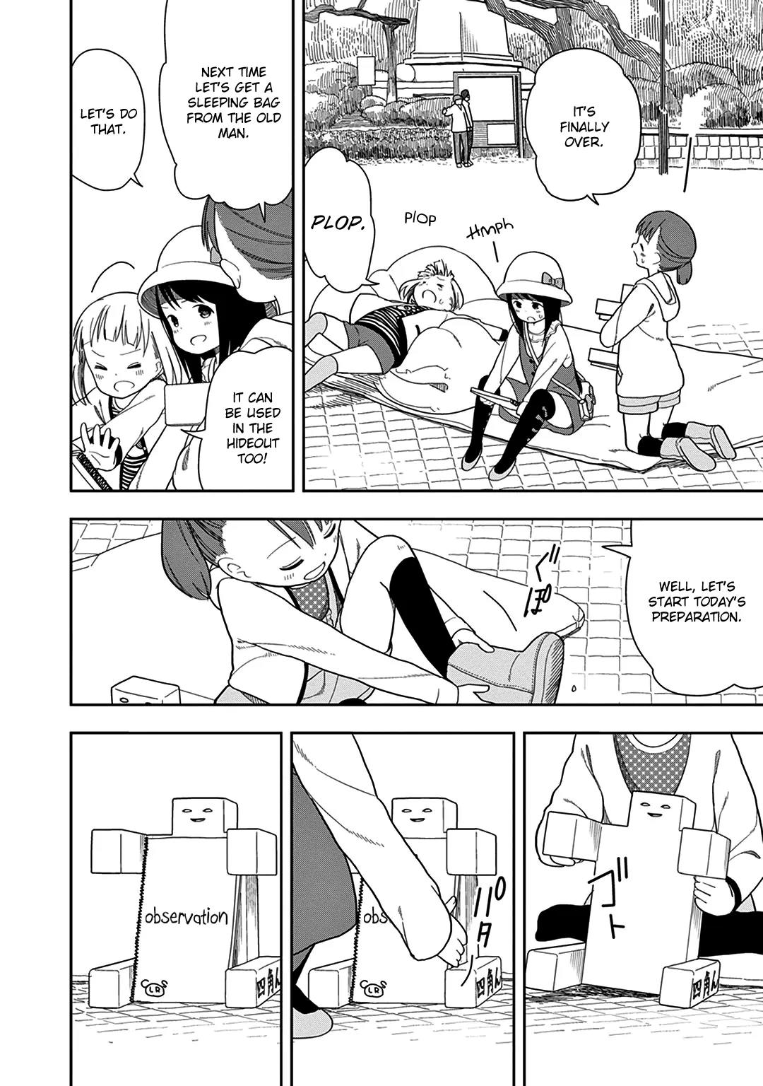Mitsuboshi Colors Chapter 11 page 4 - Chapter 11: Taking a Nap in the Park