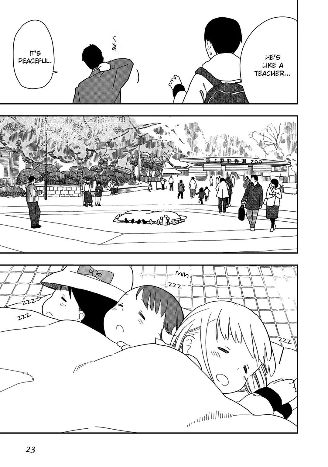 Mitsuboshi Colors Chapter 11 page 7 - Chapter 11: Taking a Nap in the Park