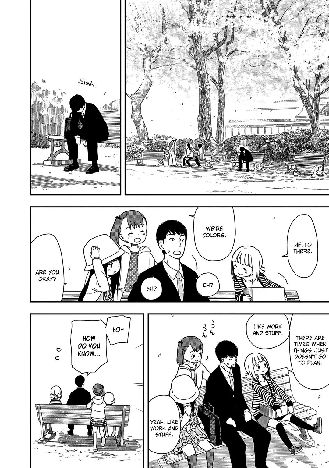 Mitsuboshi Colors Chapter 12 page 10 - Chapter 12: Baby Castella Over Flowers