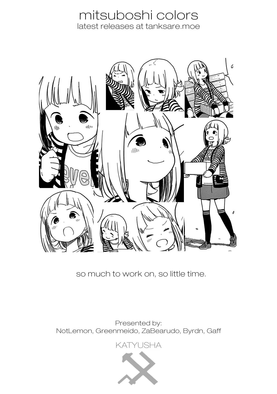 Mitsuboshi Colors Chapter 12 page 15 - Chapter 12: Baby Castella Over Flowers