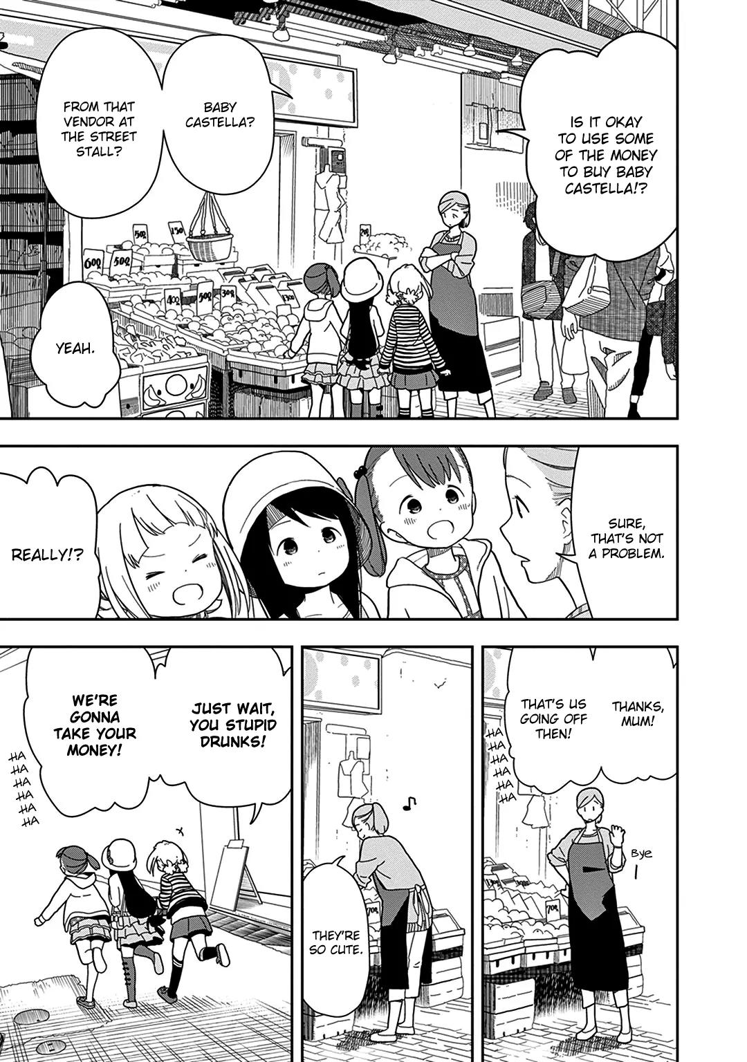 Mitsuboshi Colors Chapter 12 page 5 - Chapter 12: Baby Castella Over Flowers