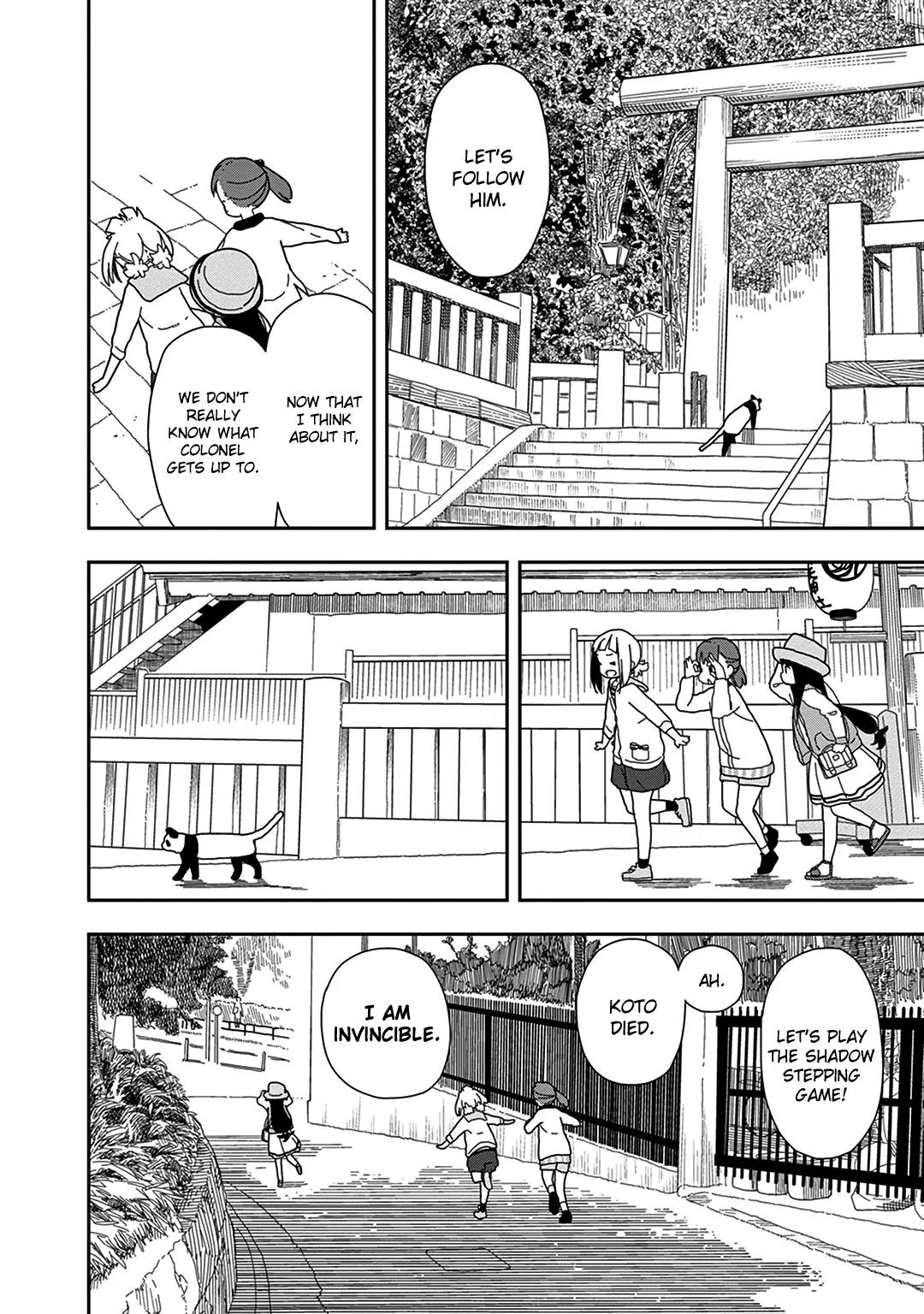 Mitsuboshi Colors Chapter 13 page 6 - Chapter 13: The Daily Life of Colonel Monochrome
