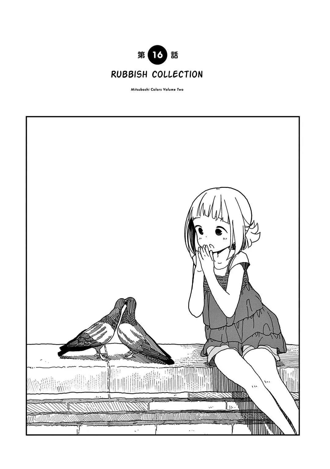 Mitsuboshi Colors Chapter 16 page 1 - Chapter 16: Rubbish Collection
