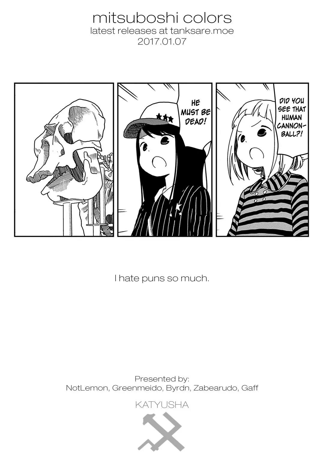 Mitsuboshi Colors Chapter 18 page 19 - Chapter 18: Museum