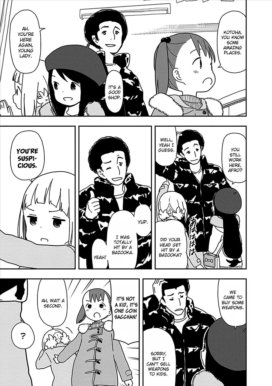 Mitsuboshi Colors Chapter 20 page 11 - Chapter 20: One-Coin Sacchan