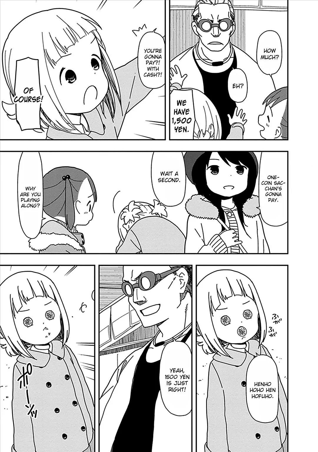 Mitsuboshi Colors Chapter 20 page 15 - Chapter 20: One-Coin Sacchan