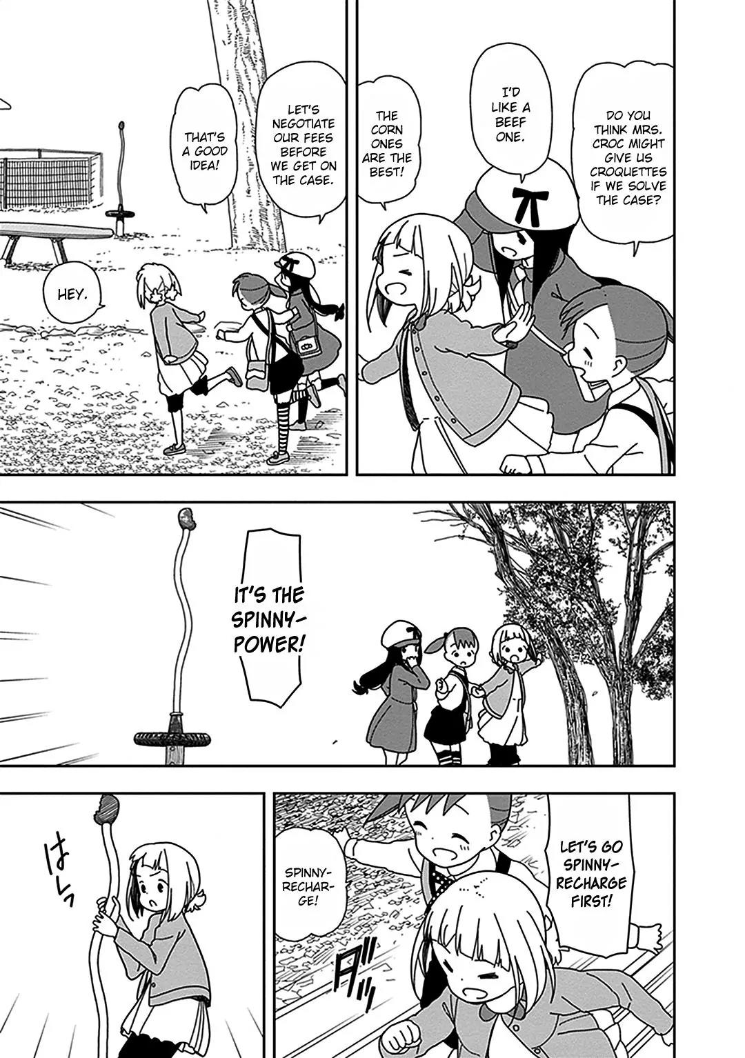 Mitsuboshi Colors Chapter 23 page 7 - Chapter 23: Mrs. Croc's Case