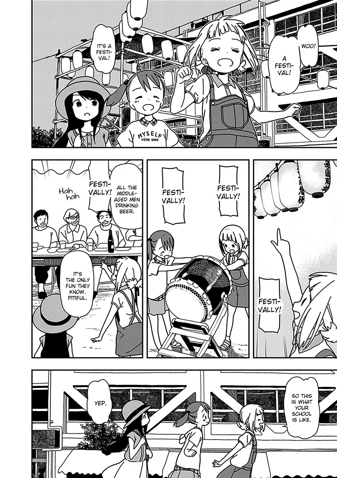 Mitsuboshi Colors Chapter 28 page 12 - Chapter 28: Akamatsu Yui