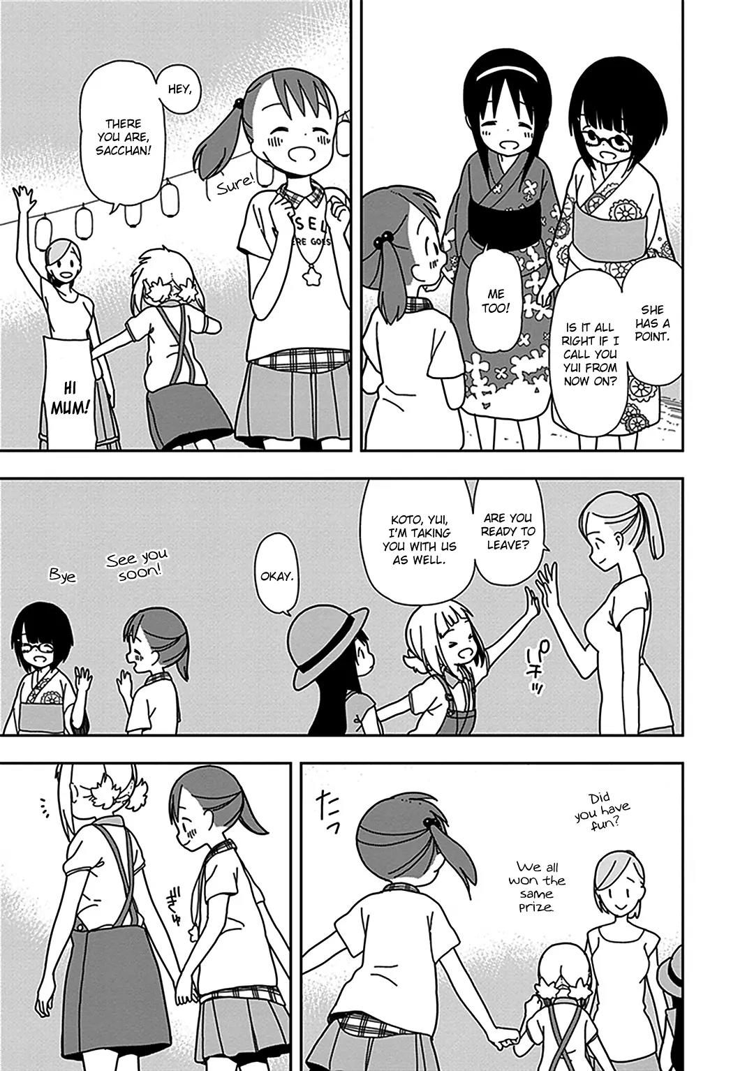 Mitsuboshi Colors Chapter 28 page 17 - Chapter 28: Akamatsu Yui