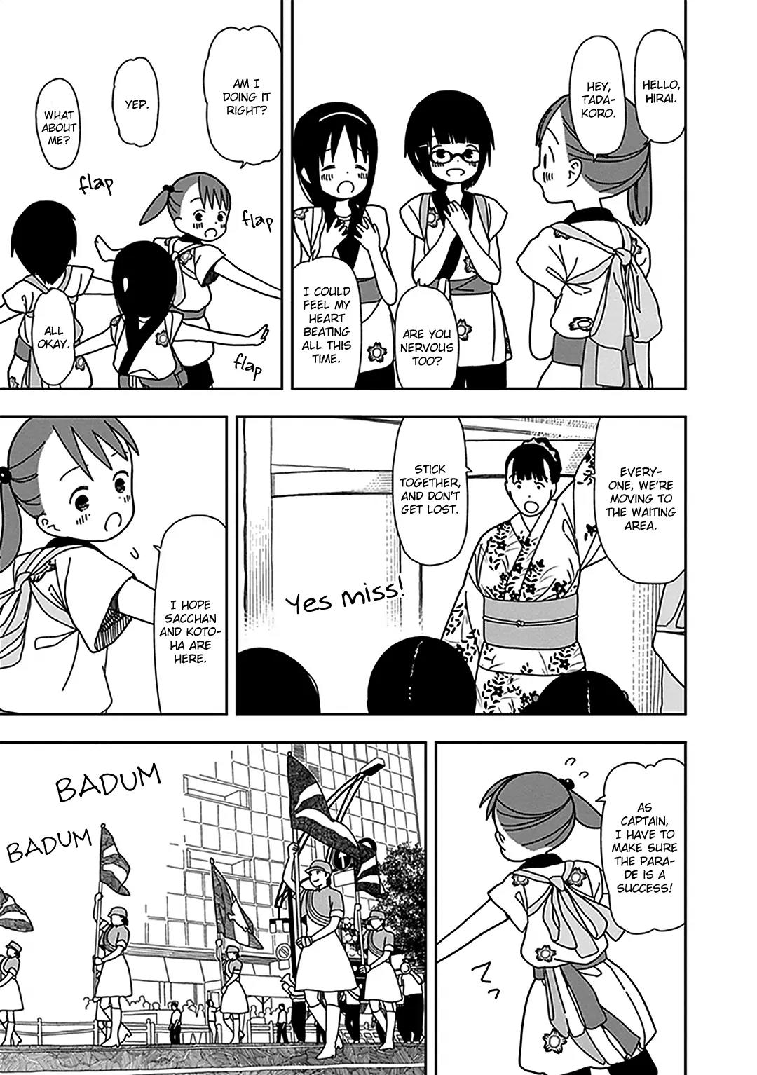 Mitsuboshi Colors Chapter 28 page 3 - Chapter 28: Akamatsu Yui