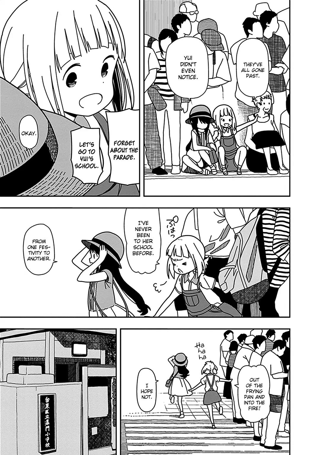 Mitsuboshi Colors Chapter 28 page 9 - Chapter 28: Akamatsu Yui