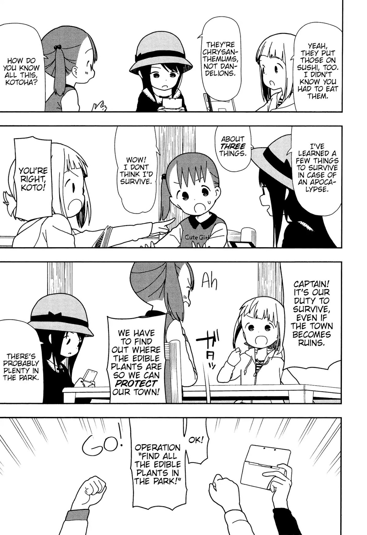Mitsuboshi Colors Chapter 29 page 7 - Chapter 29: Wildflower Hunt