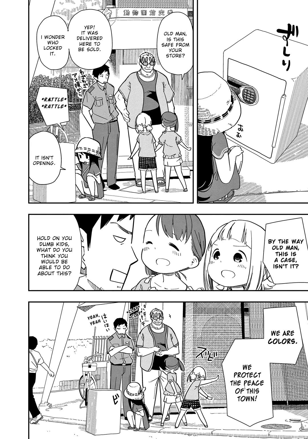Mitsuboshi Colors Chapter 3 page 4 - Chapter 3: Treasure Hunt