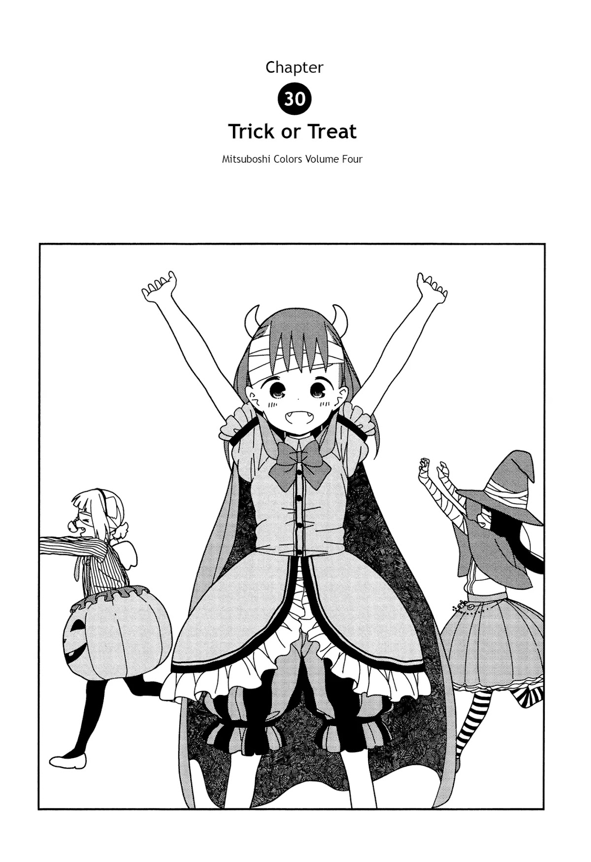 Mitsuboshi Colors Chapter 30 page 1 - Chapter 30: Trick or Treat