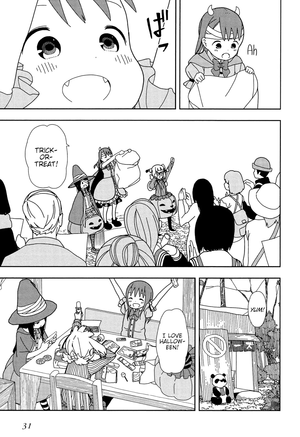 Mitsuboshi Colors Chapter 30 page 15 - Chapter 30: Trick or Treat