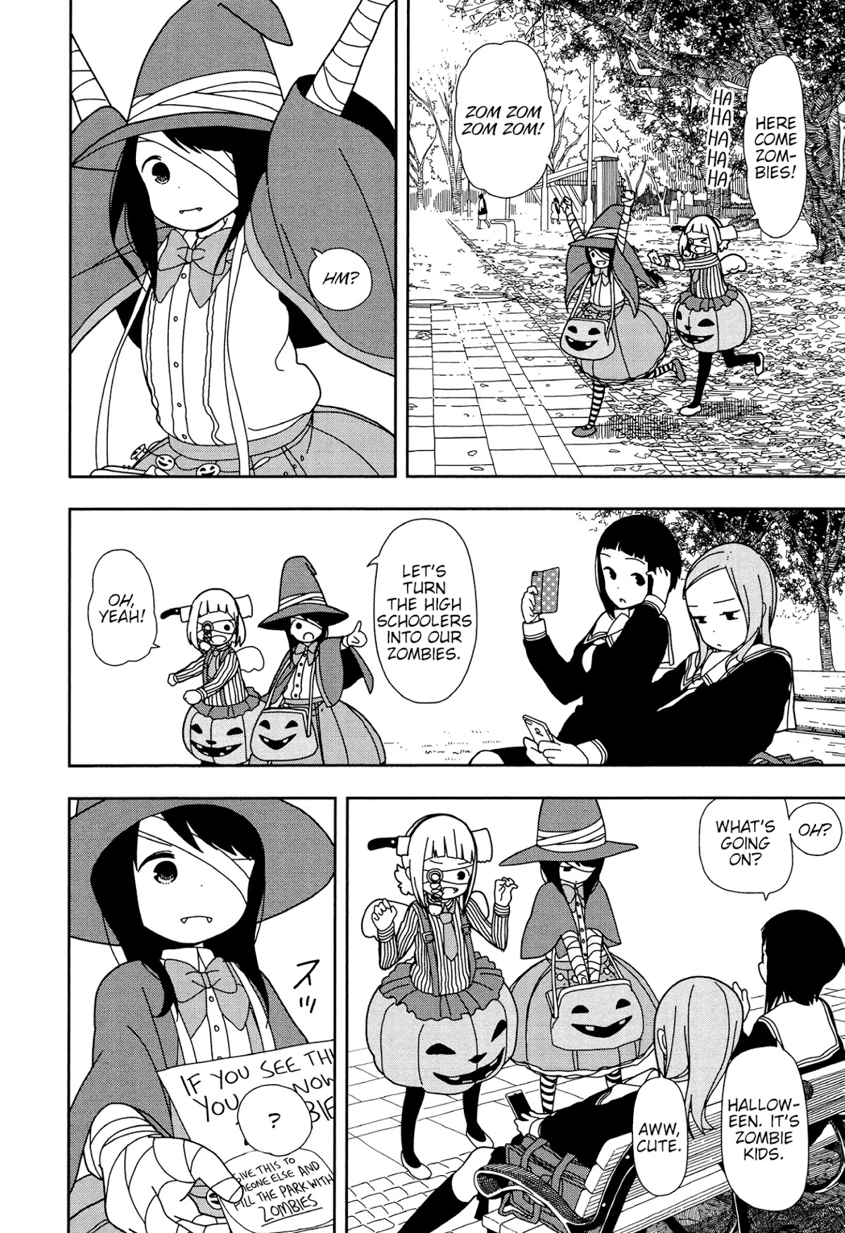 Mitsuboshi Colors Chapter 30 page 4 - Chapter 30: Trick or Treat