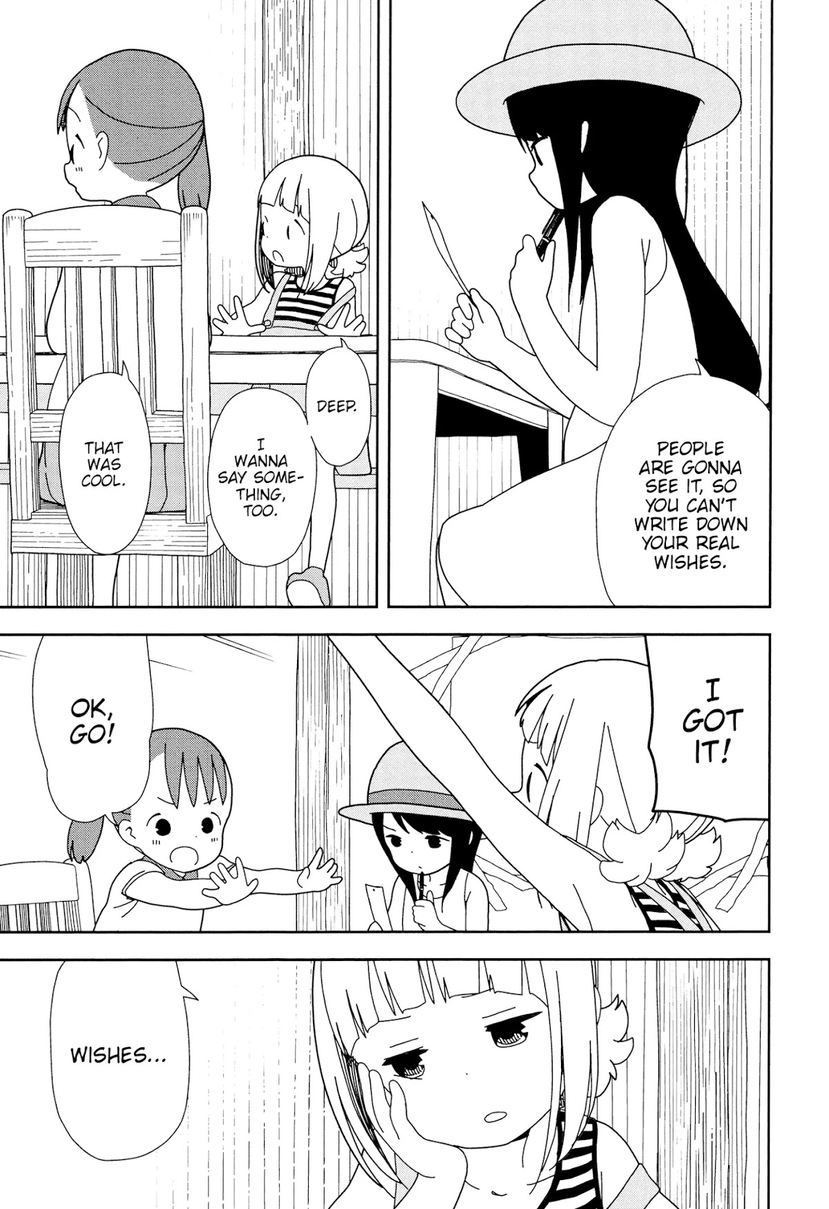 Mitsuboshi Colors Chapter 37 page 13 - Chapter 37: Tanabata Man