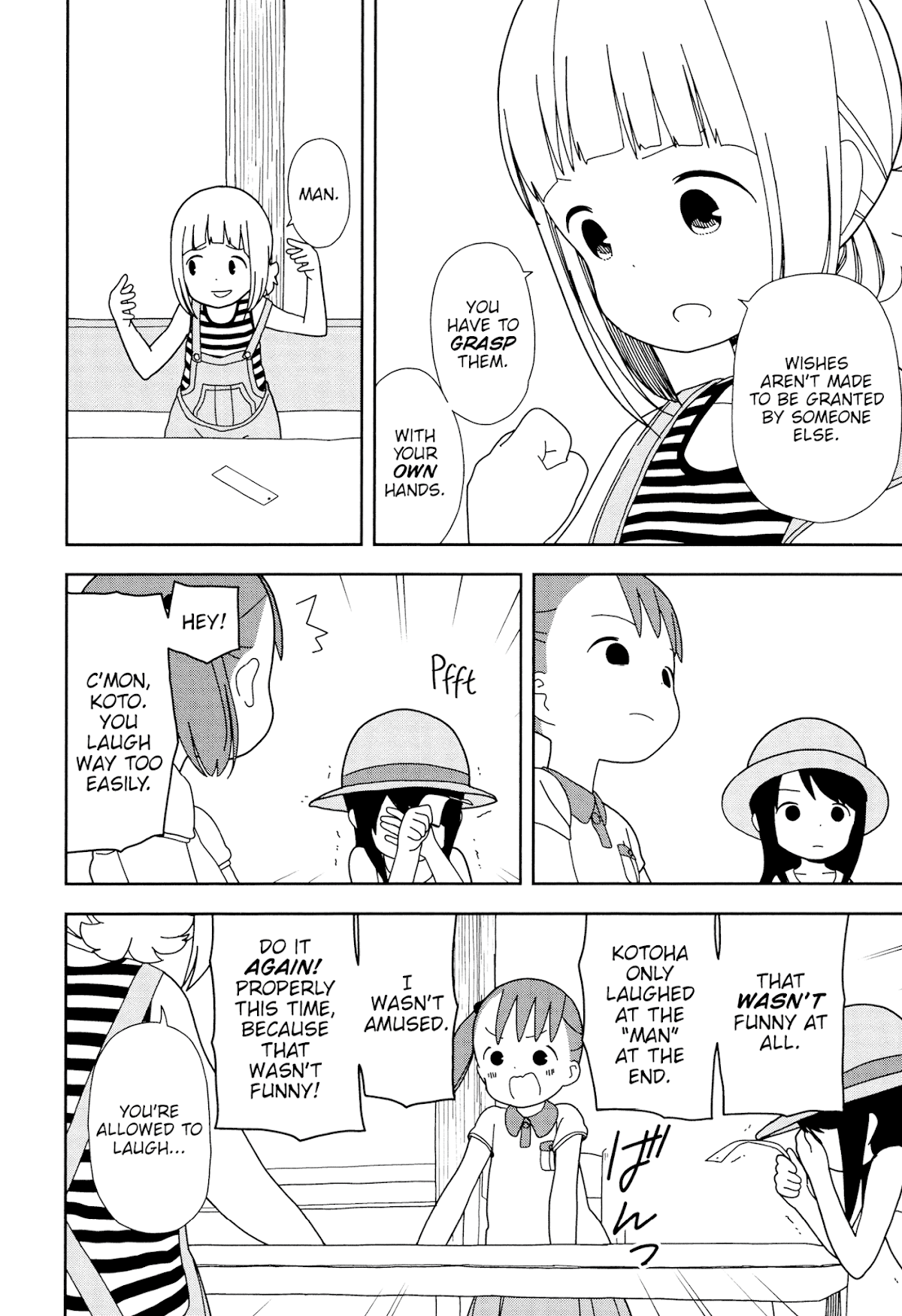Mitsuboshi Colors Chapter 37 page 14 - Chapter 37: Tanabata Man