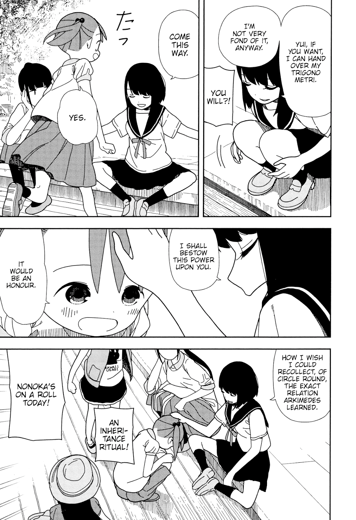 Mitsuboshi Colors Chapter 39 page 13 - Chapter 39: Special Move!