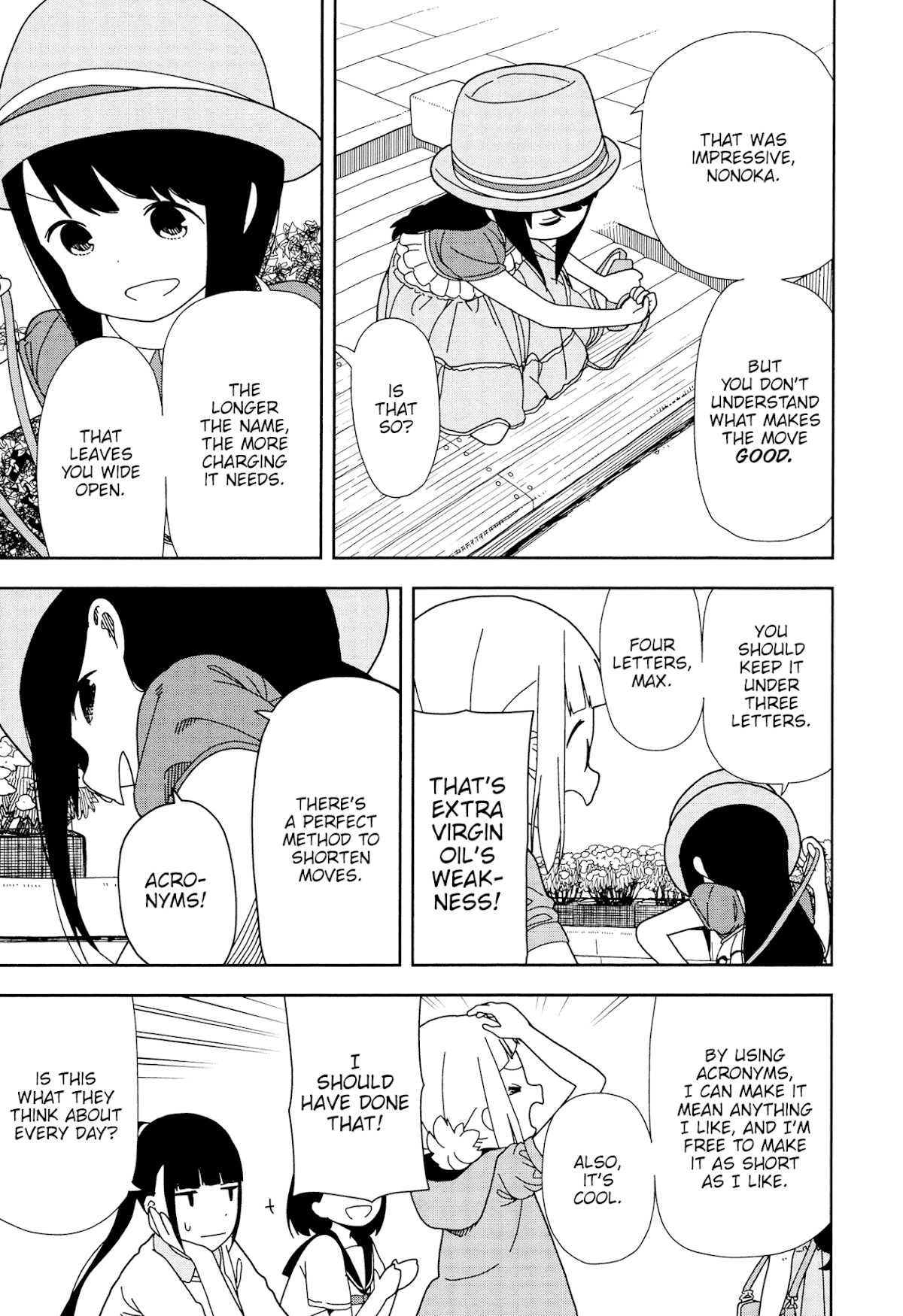 Mitsuboshi Colors Chapter 39 page 17 - Chapter 39: Special Move!