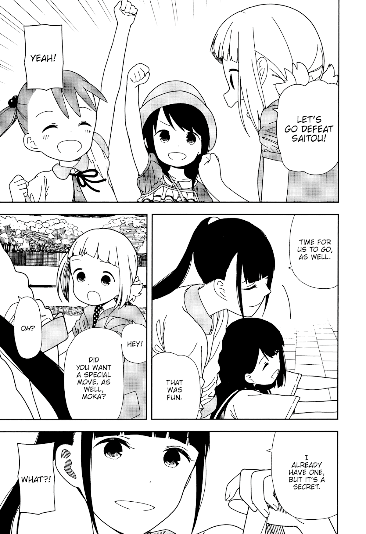 Mitsuboshi Colors Chapter 39 page 21 - Chapter 39: Special Move!